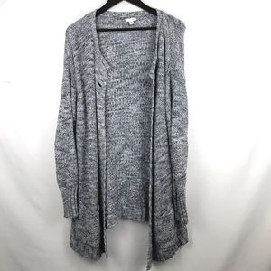 J.Jill oversized knit cardigan slouchy L sweater